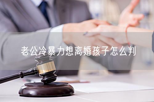 老公冷暴力想离婚孩子怎么判