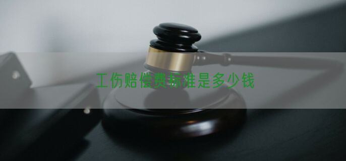 工伤赔偿费标准是多少钱