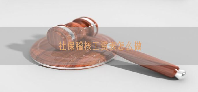 社保稽核工资表怎么做