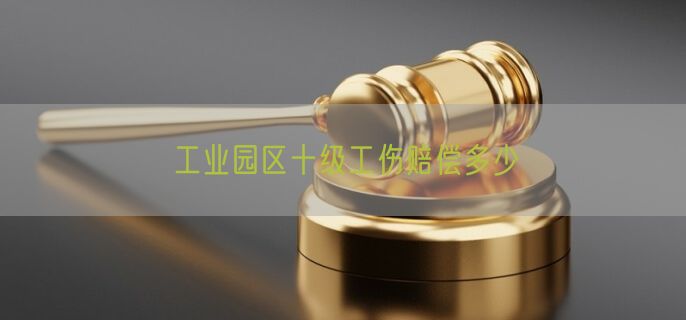 工业园区十级工伤赔偿多少