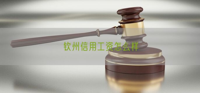 钦州信用工资怎么样