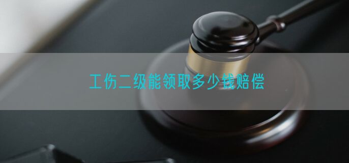 工伤二级能领取多少钱赔偿