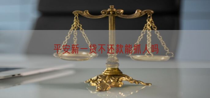 平安新一贷不还款能抓人吗