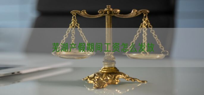 芜湖产假期间工资怎么发放