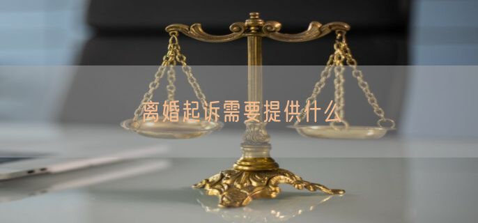 离婚起诉需要提供什么