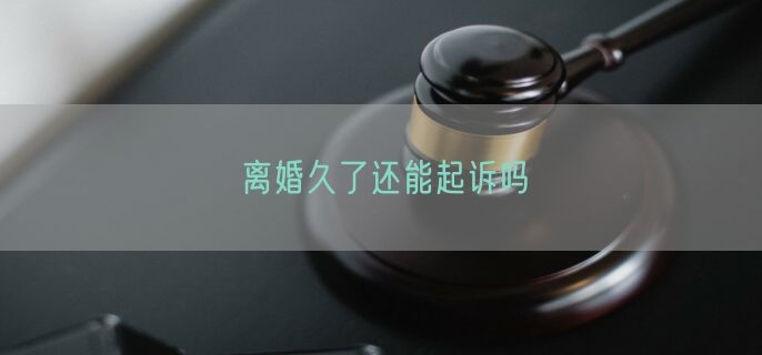 离婚久了还能起诉吗