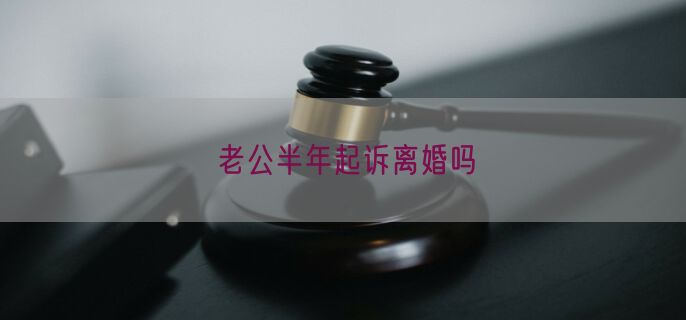 老公半年起诉离婚吗